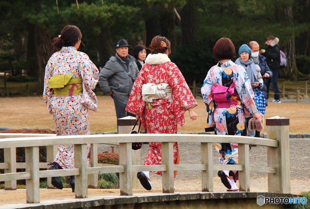 庭園の華