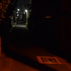 赤い夜道