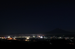 夜景　富士山