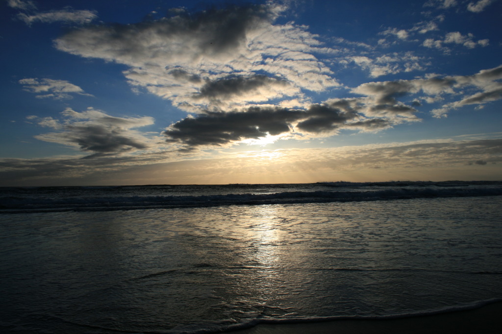 At Phia beach in New Zealand