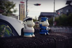 西から昇ったお日様が