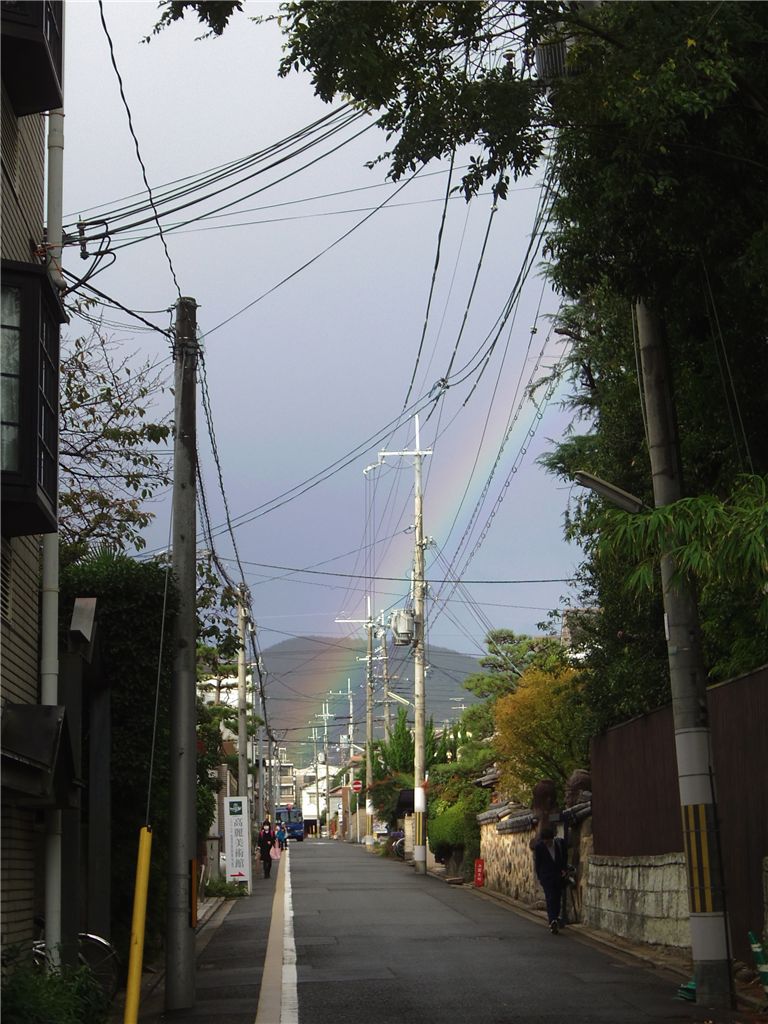Do you see a rainbow?