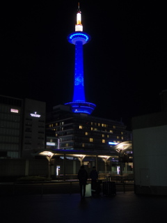 towerのある風景〜Blue