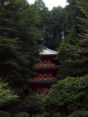 岩船寺・三重塔