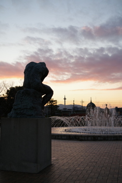towerのある風景〜背中