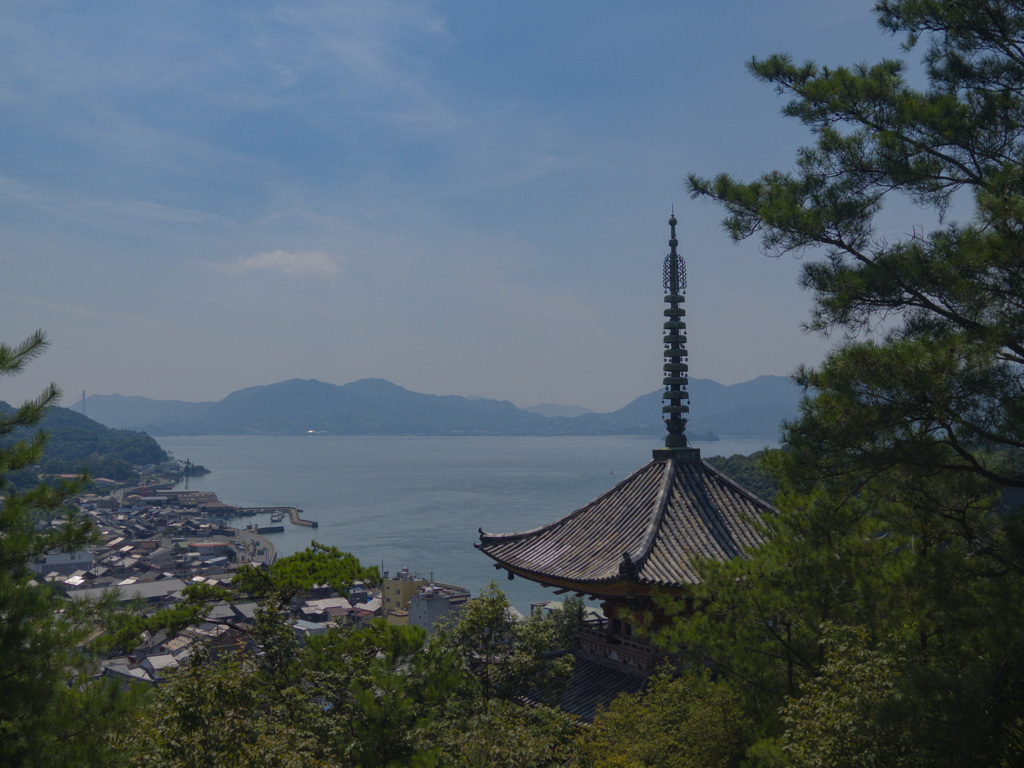 瀬戸を望む