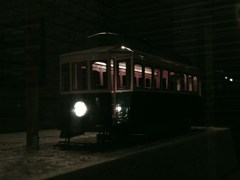 夜ノ路面電車