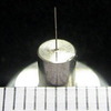 φ4の丸棒からφ0.1のピン（長さ5mm）削り出し@金属ガラス