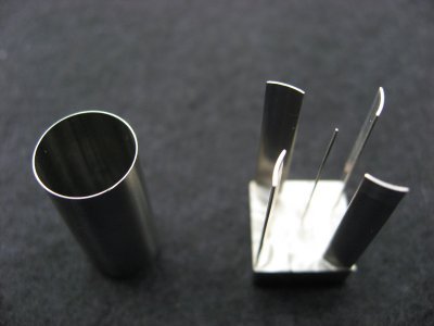 t0.1 SUS パイプ+φ0.3ピン＆リブ