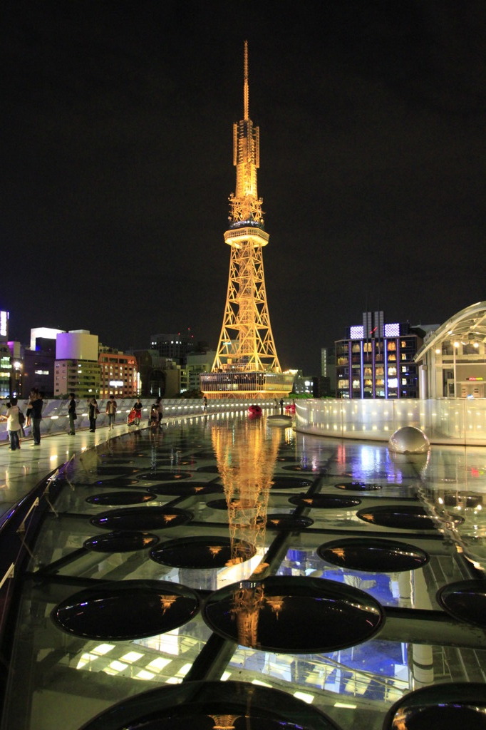 名古屋のテレビ塔（夜）