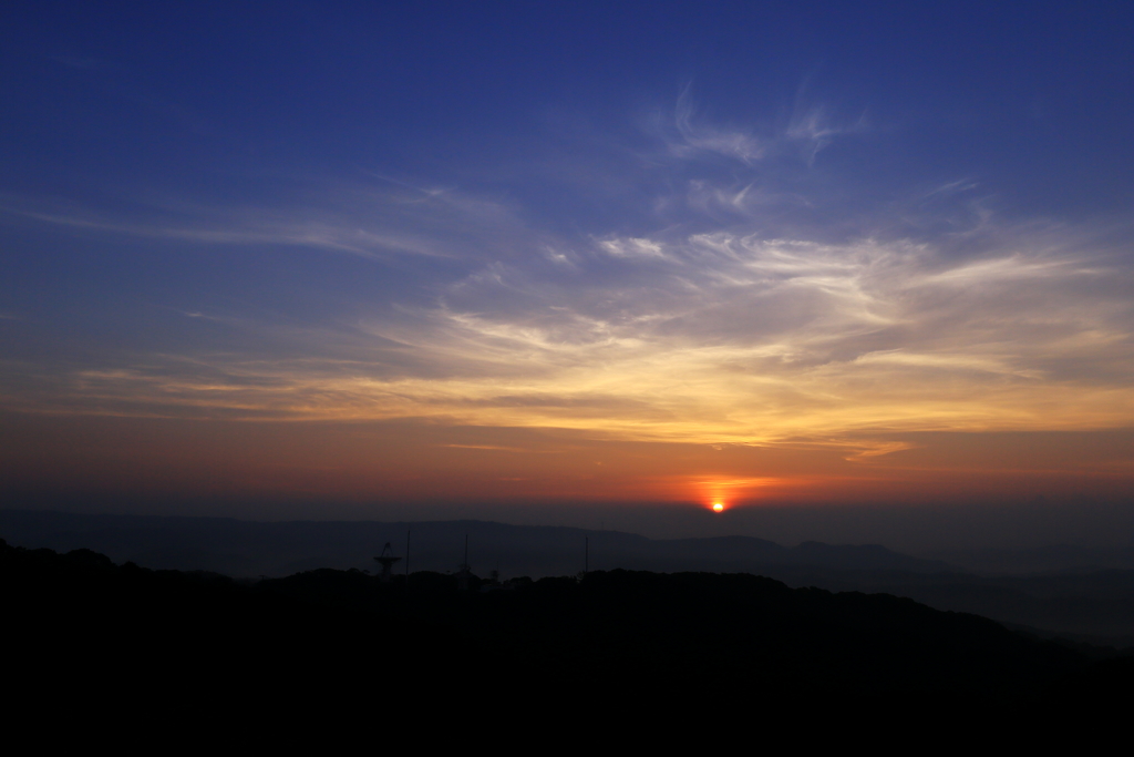 The daybreak of Tanegashima.