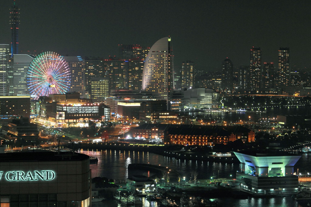 夜に見える景色
