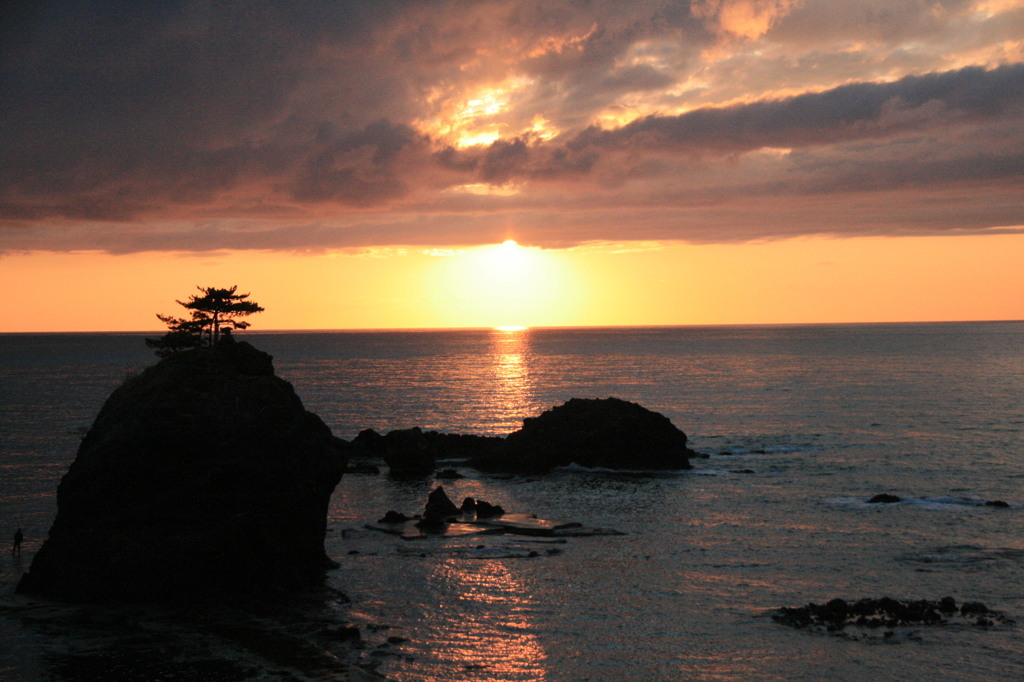 恋人岬の夕景（ｂｙ天狗様）