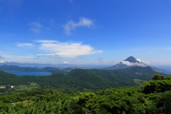 Satsuma Fuji and Lake Tokitsu