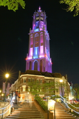 Tower of the rainbow color