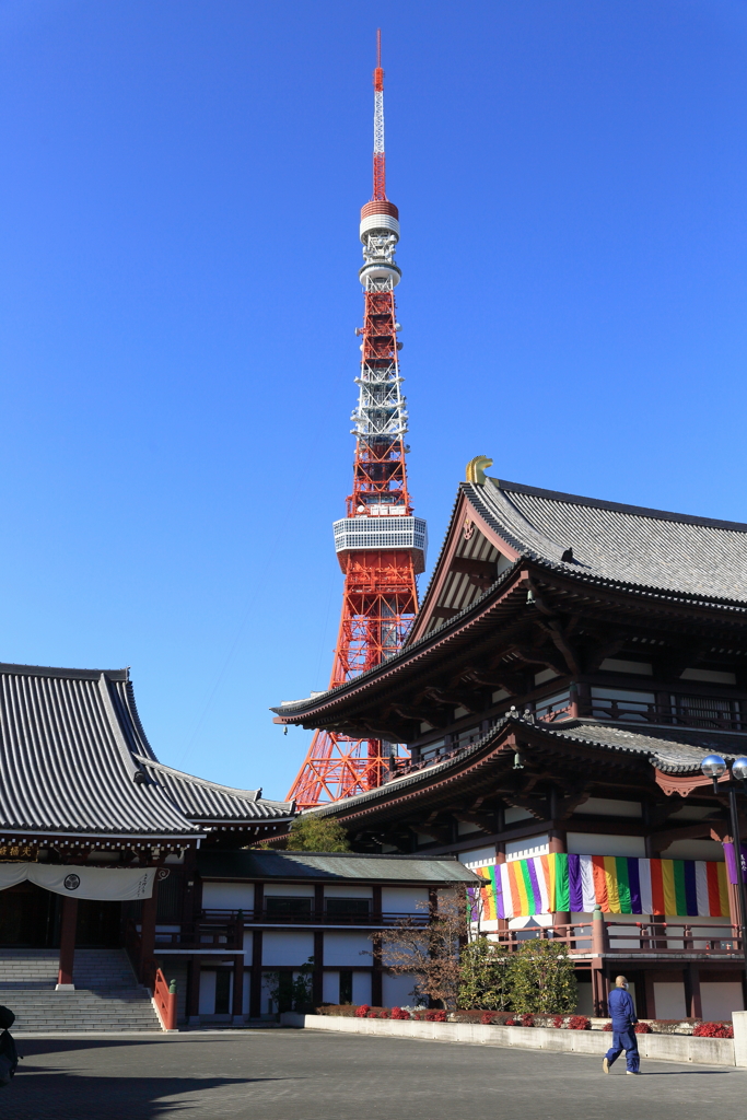 初詣の隣