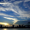 Urban sunset