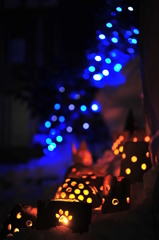 Handmade candle shade