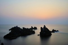 Charm of evening of Ofuyu Cape : 雄冬暮色