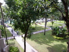 中庭　＠hotel