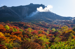 錦繍の那須岳