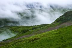 山の雲霧　その10