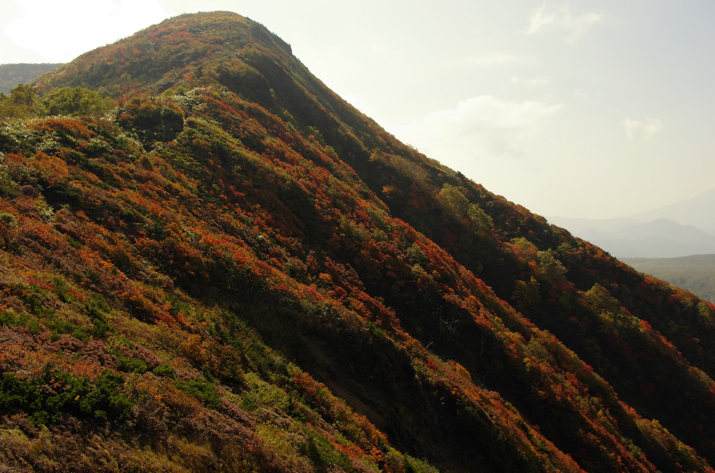 赤い山