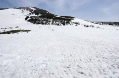 雪原を行く