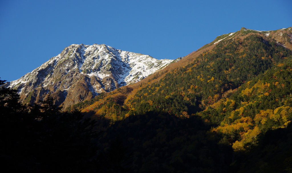 北岳冠雪