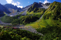 壮麗な峰