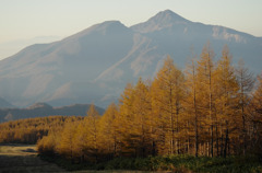 晩秋の磐梯山