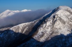 朝日照る峰