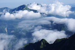 雲遊ぶ