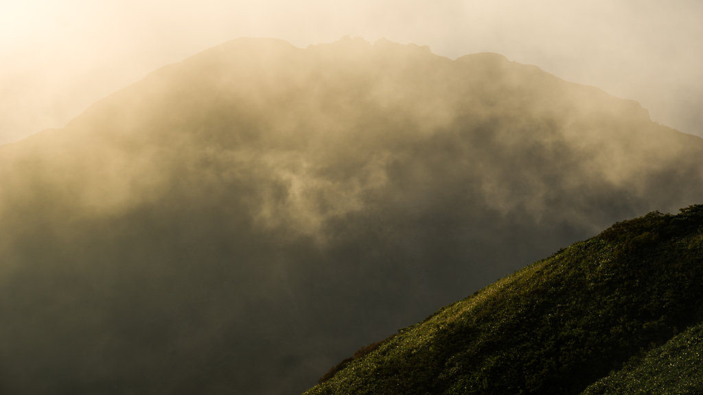 八海山夕景　Ⅰ