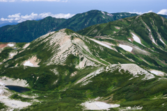 大らかな山