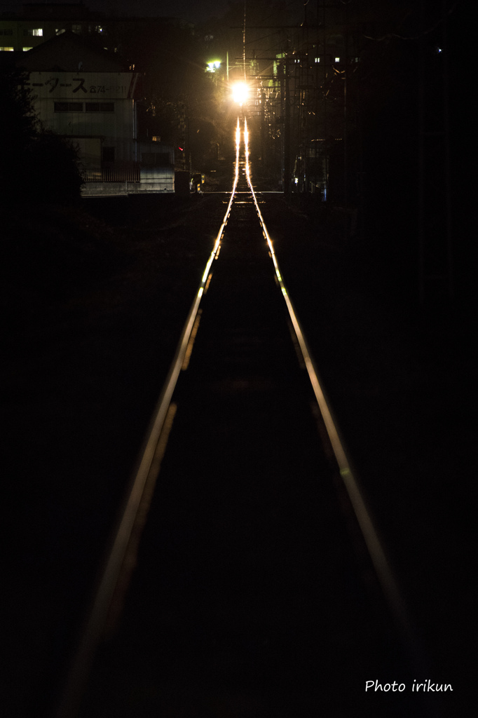 夜...新川駅