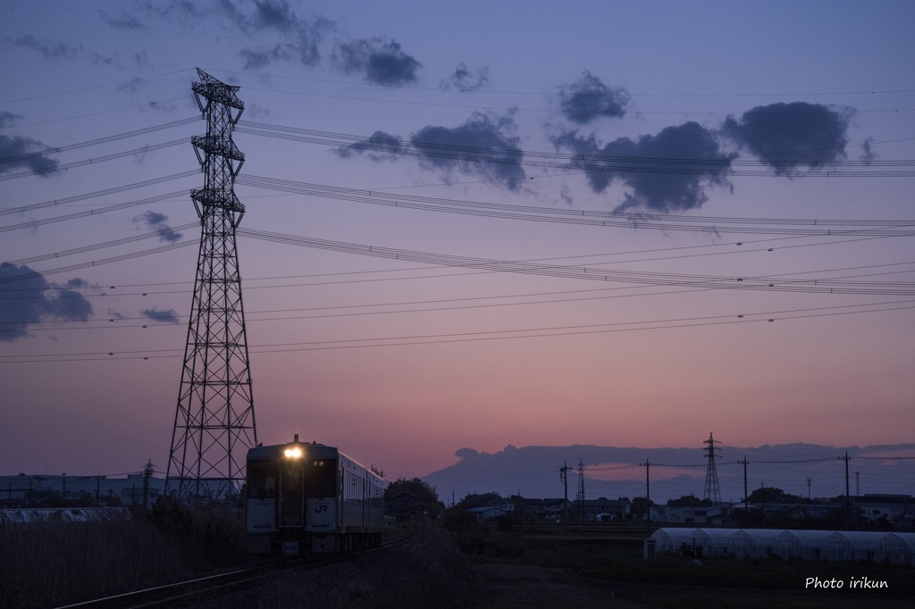 鉄塔のある風景