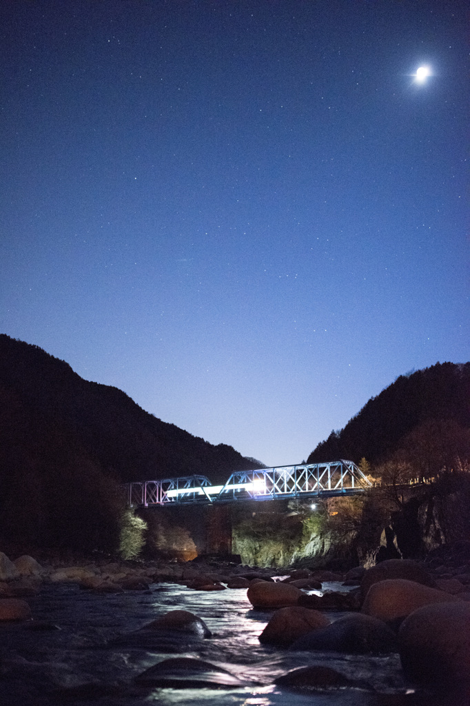 Night river