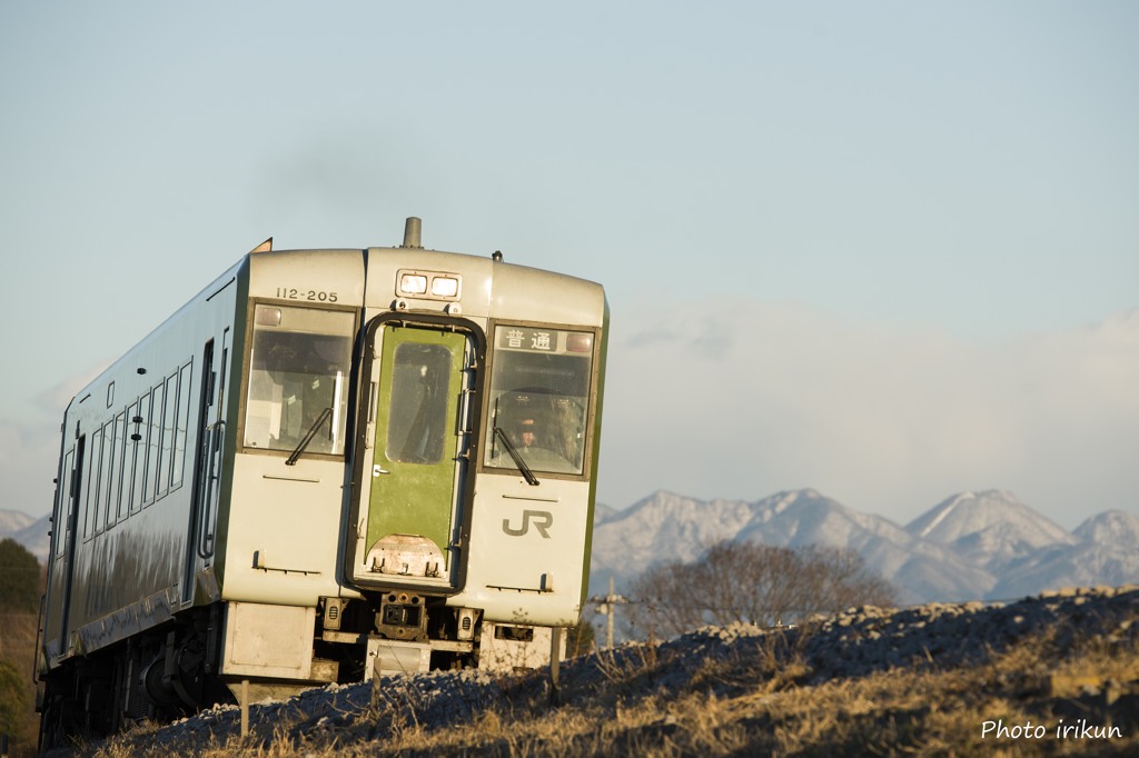 榛名山を望む