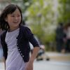 ソラマチを走る少女