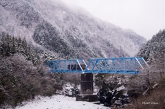 第二橋梁 雪景色