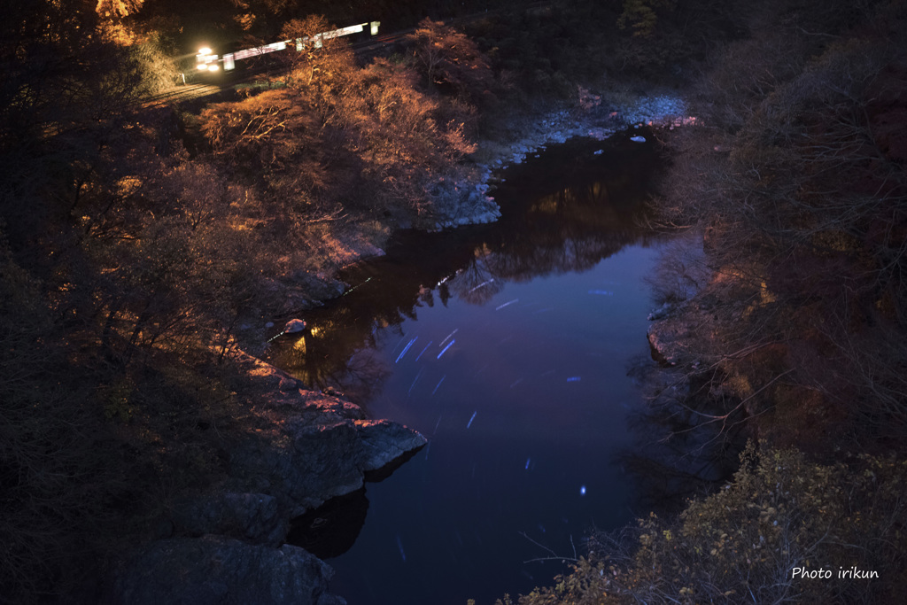 わ鐵夜景 ③