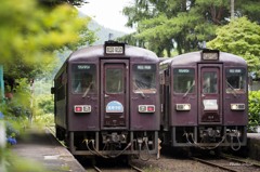 沢入駅交換