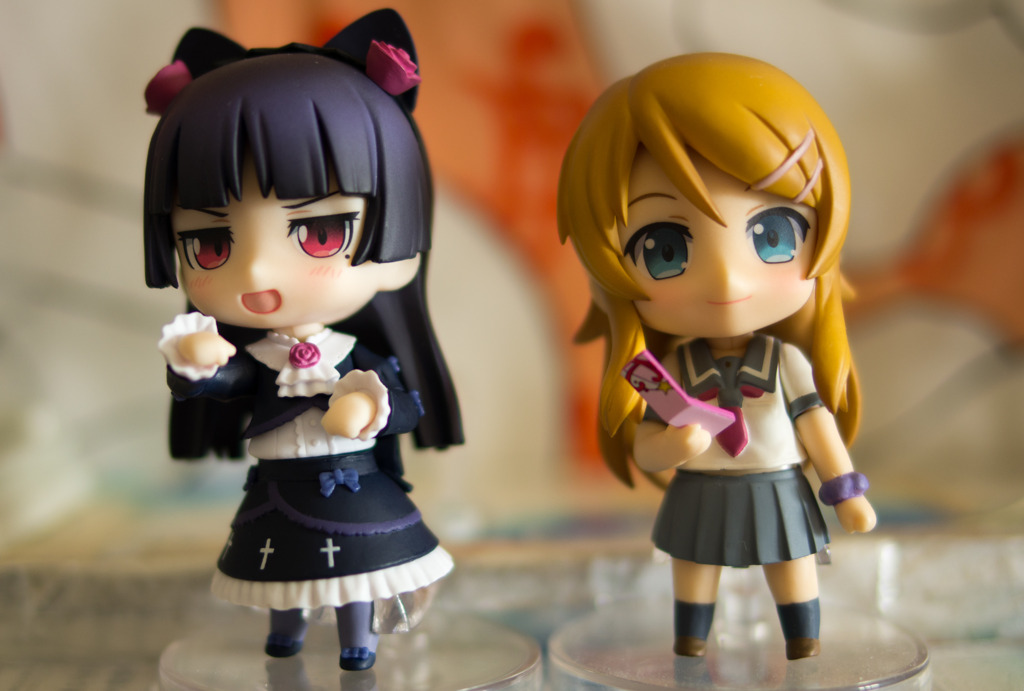 ねんどろいど、黒猫＆桐乃をFA31mm f1.9Limited 開放で