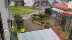 自宅の窓から