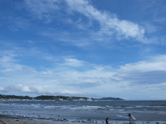 雨上がり、つかの間の晴れ空