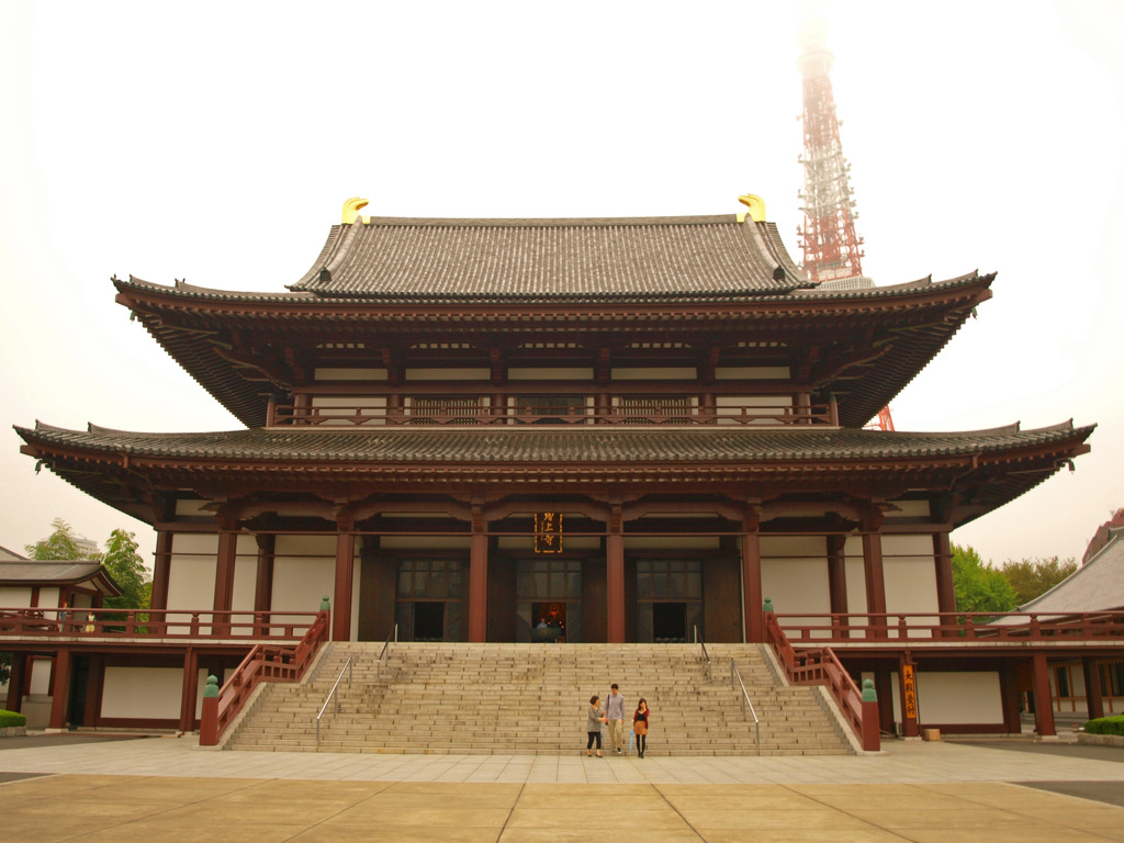 大門に増上寺あり！！