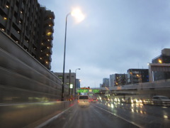 突然の雨