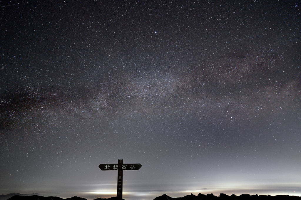 星そよぐ山頂