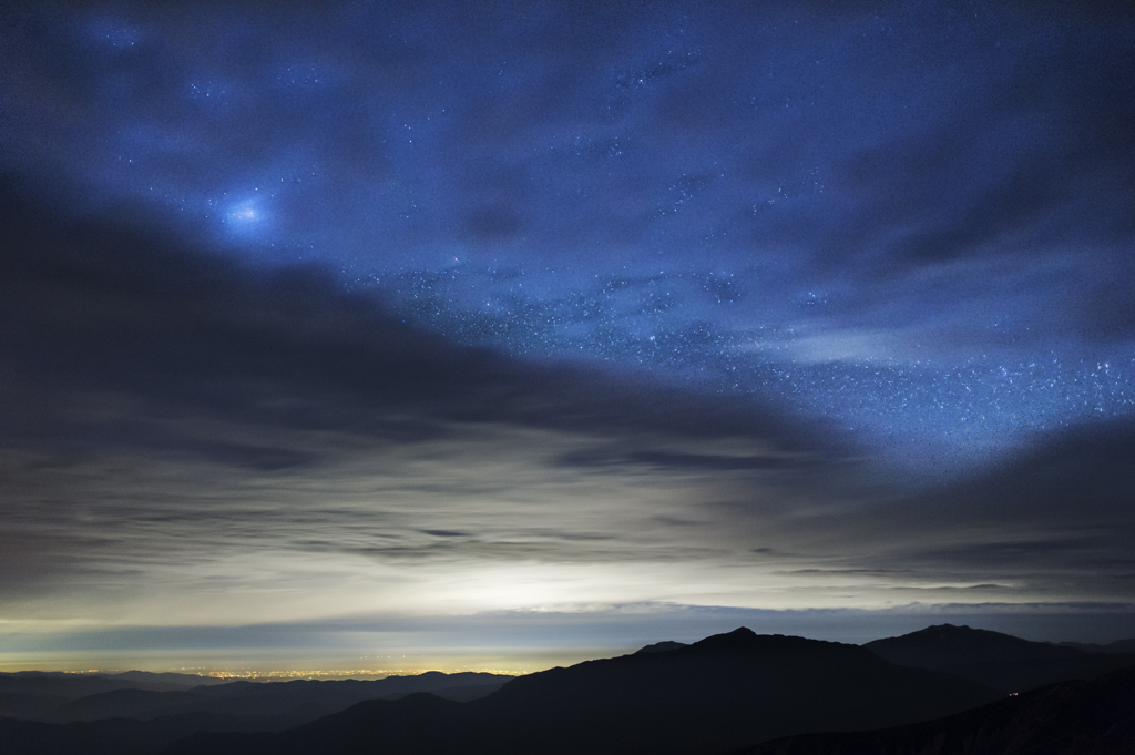 黒部の星空